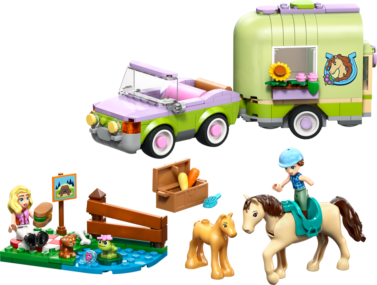 Horse &amp; Baby Foal Trailer