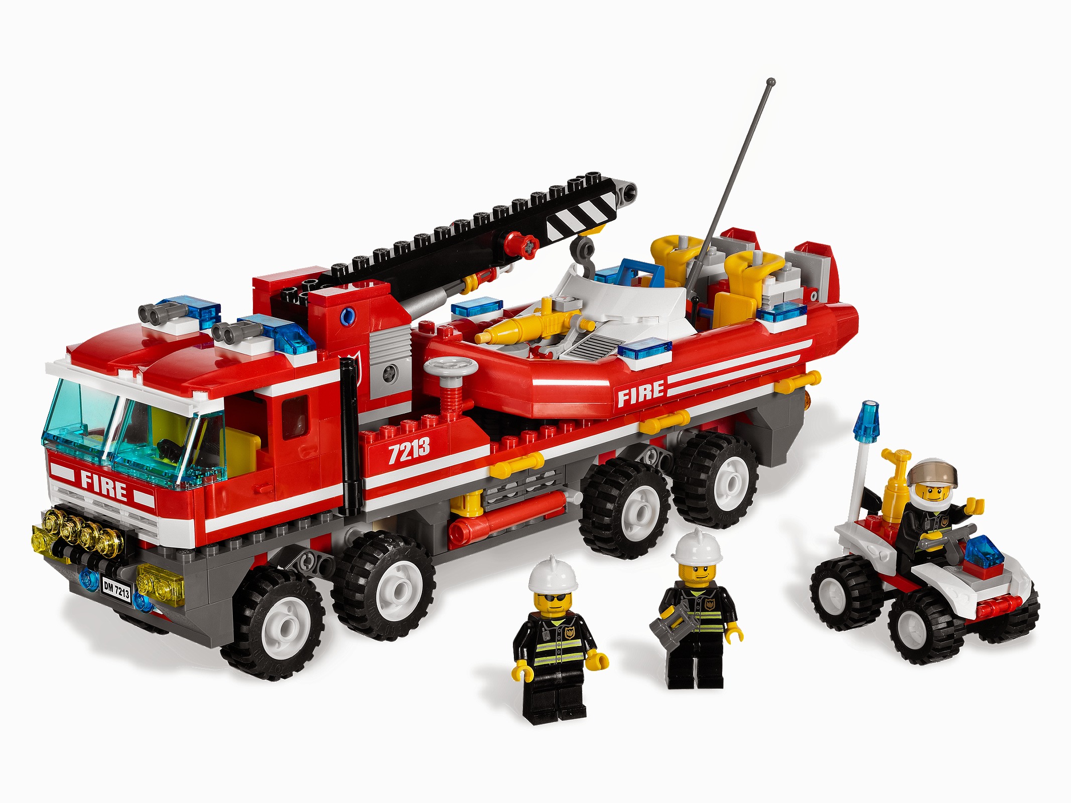 Off-Road Fire Truck &amp; Fireboat