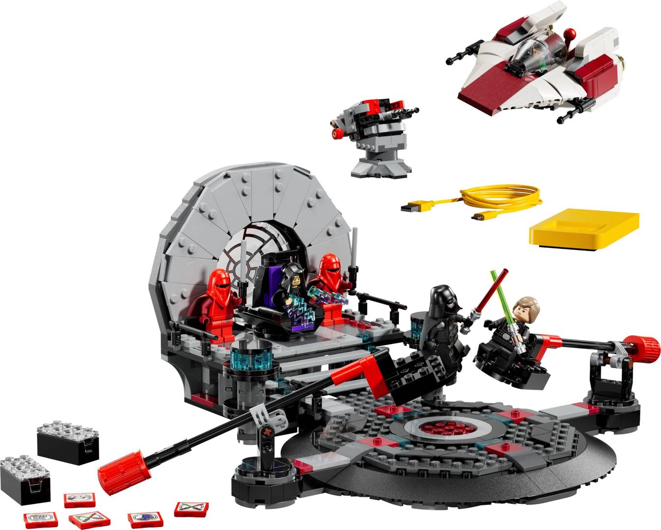 Throne Room Duel &amp; A-Wing