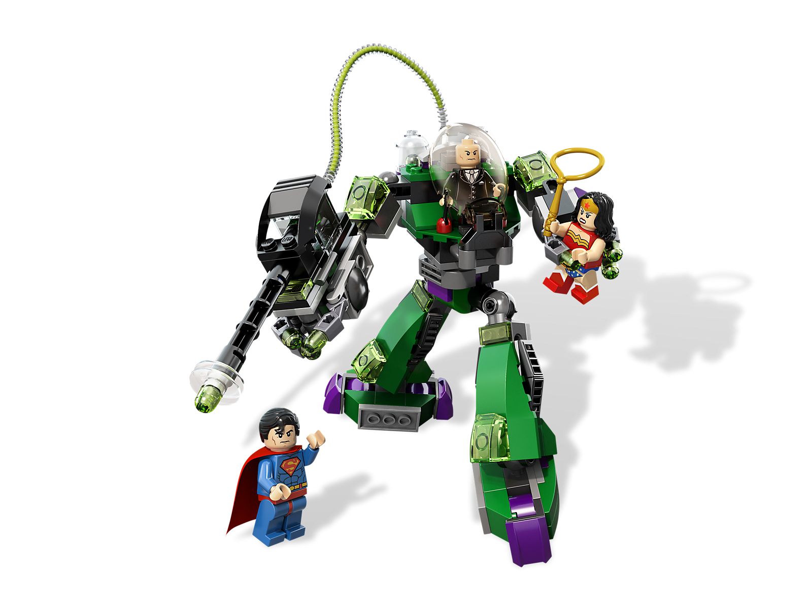 Superman vs Power Armor Lex