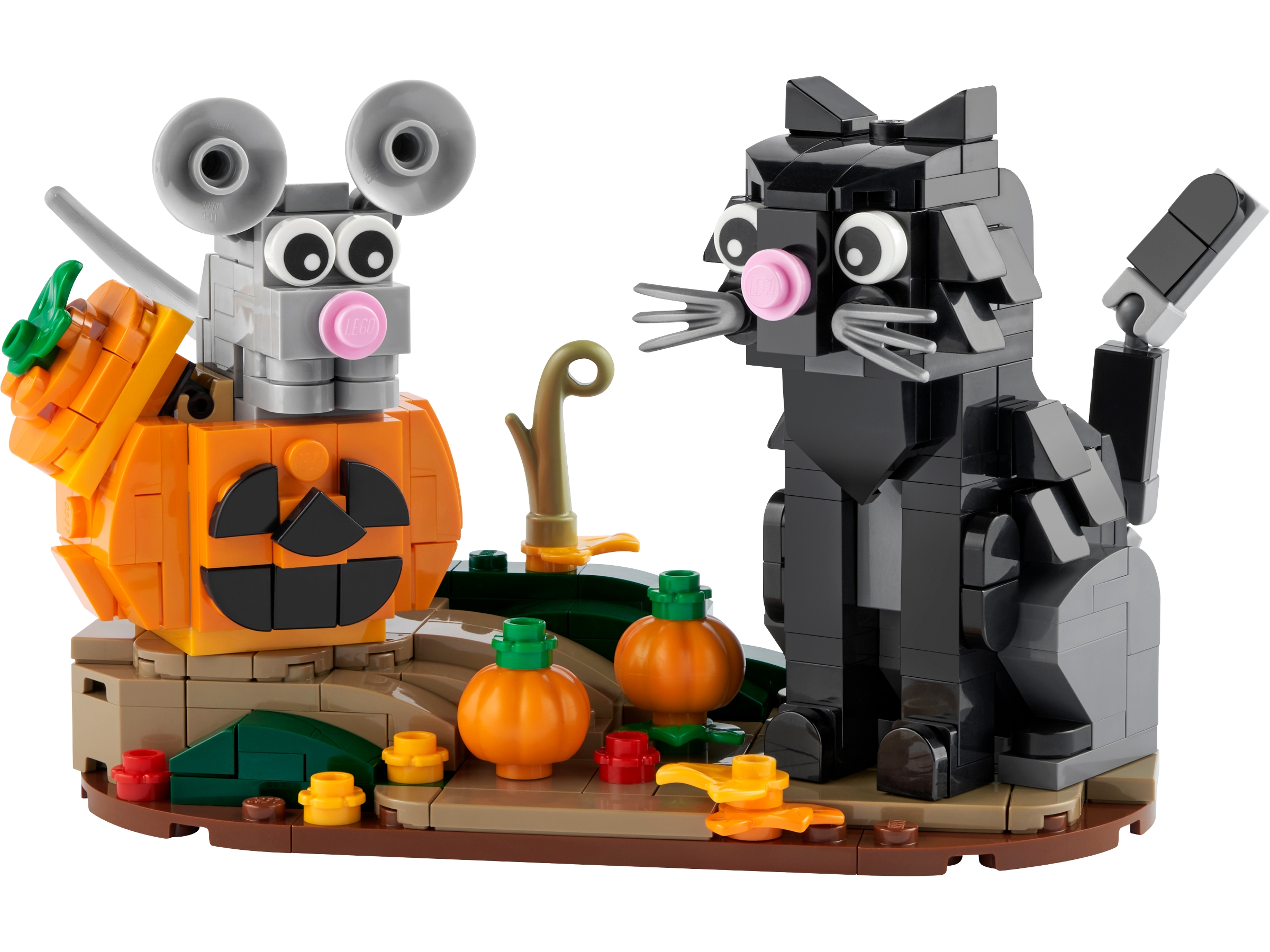 Halloween Cat &amp; Mouse