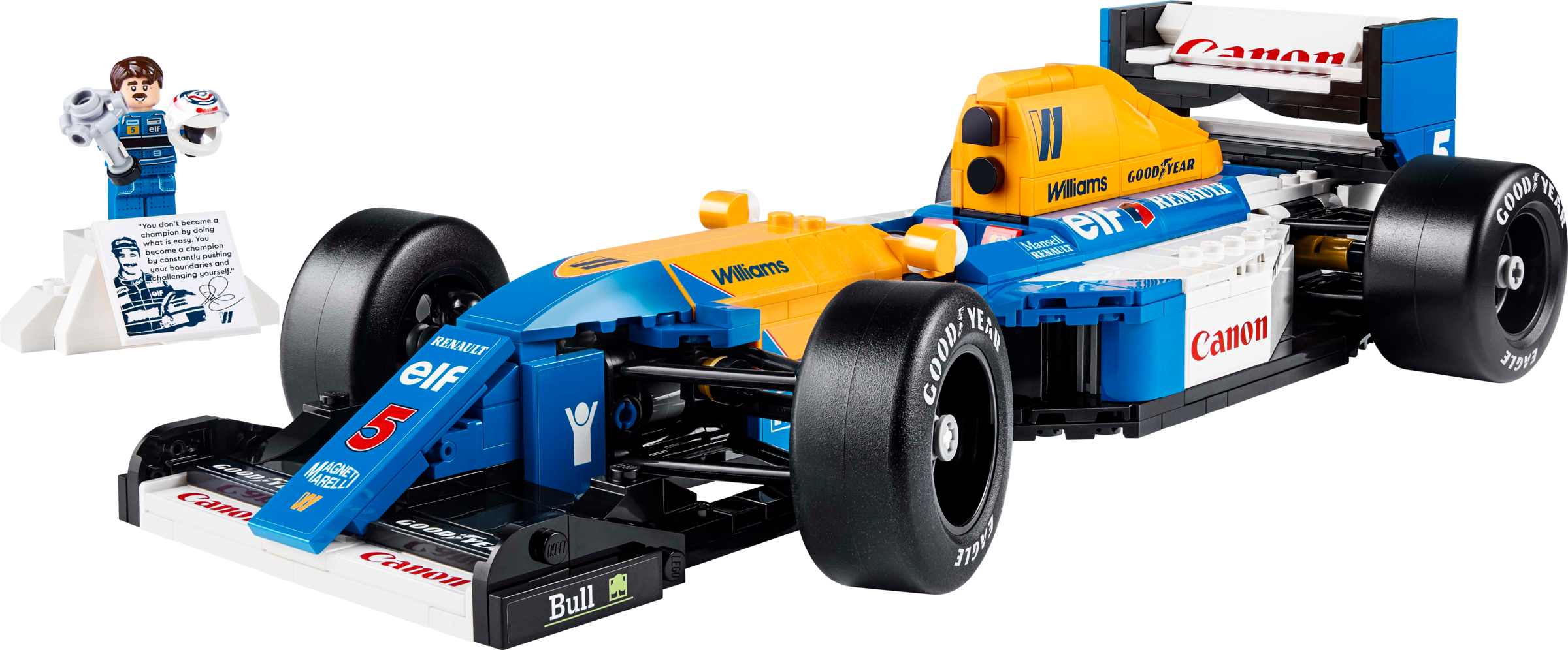 Williams Racing FW14B &amp; Nigel Mansell