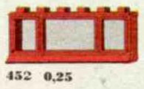 1 x 6 x 2 Window, Red or White