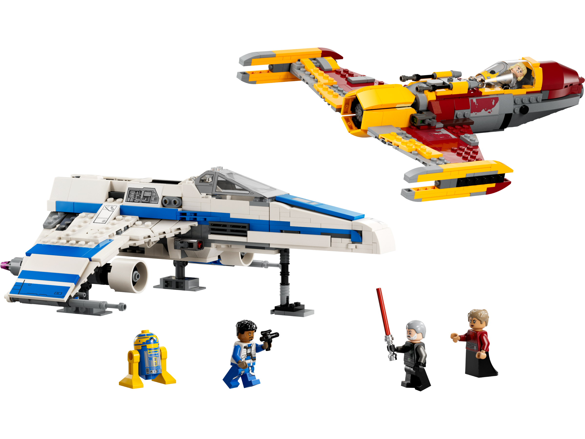 New Republic E-Wing vs. Shin Hati’s Starfighter