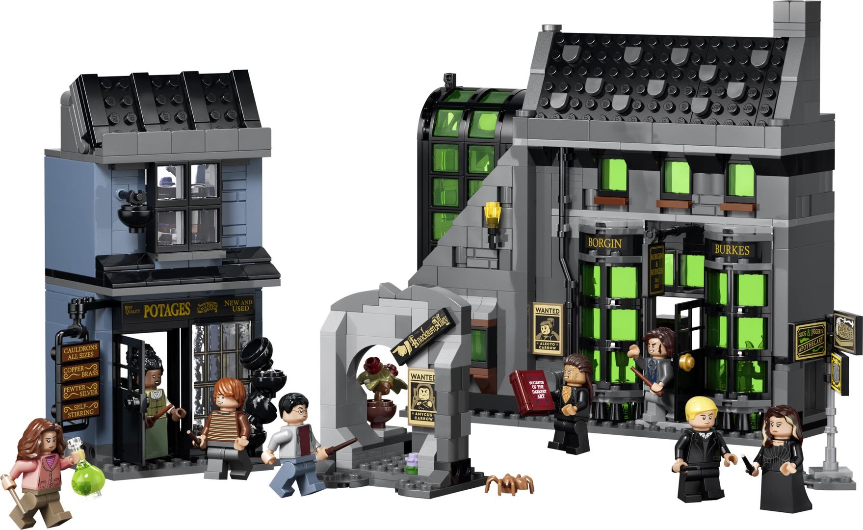 Knockturn Alley Wizarding Shops