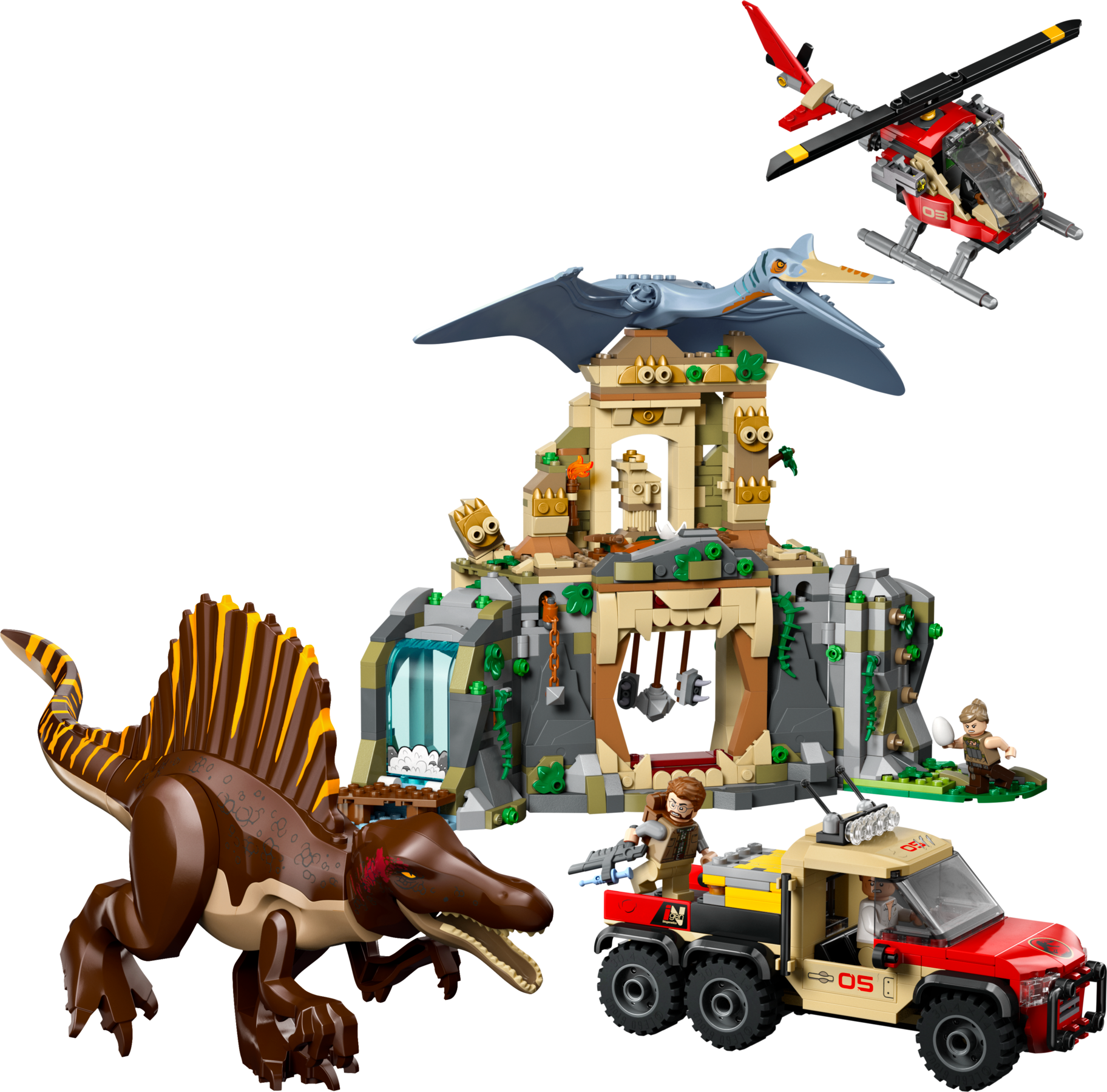 Spinosaurus &amp; Quetzalcoatlus Air Mission