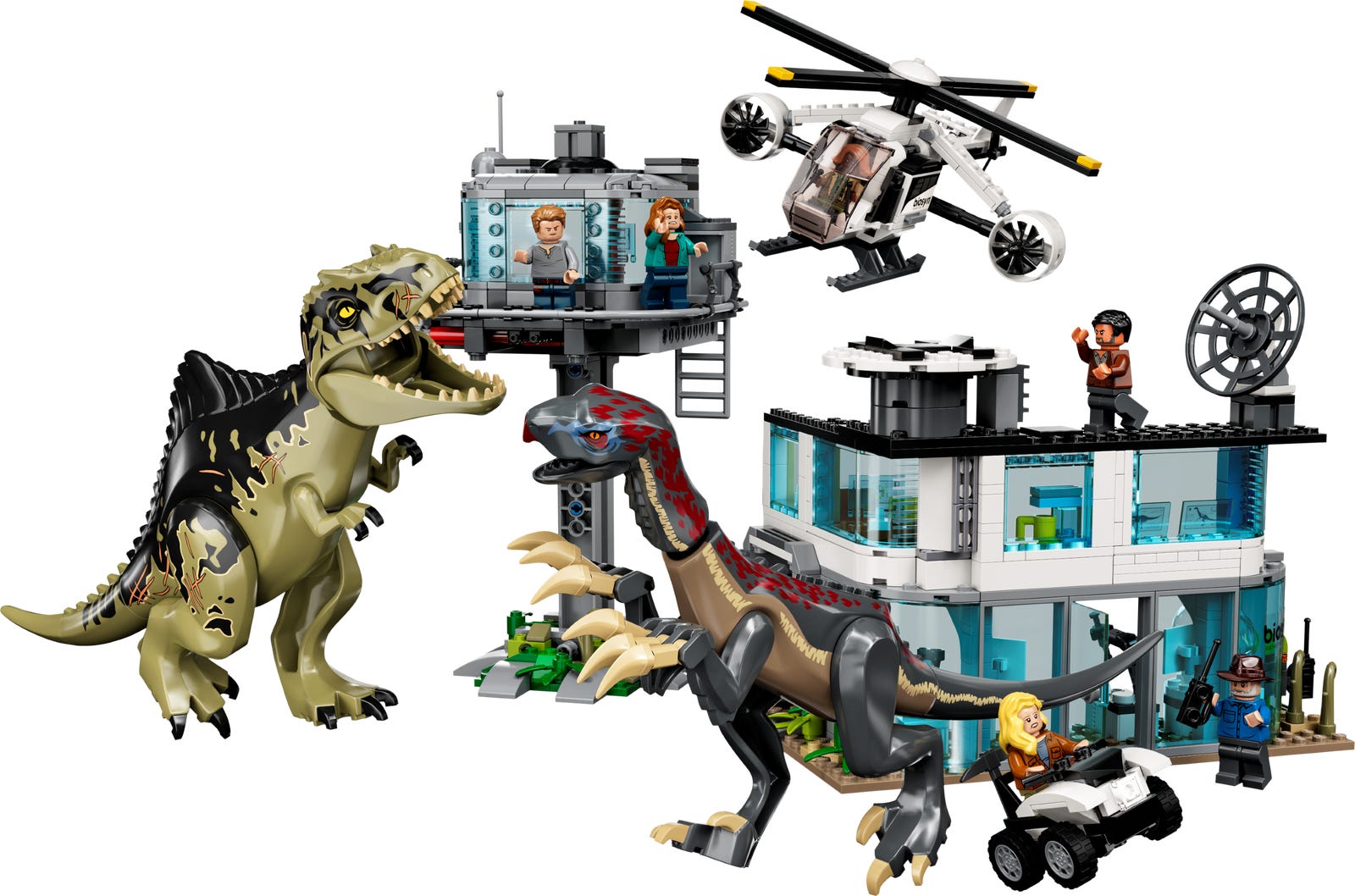 Giganotosaurus &amp; Therizinosaurus Attack