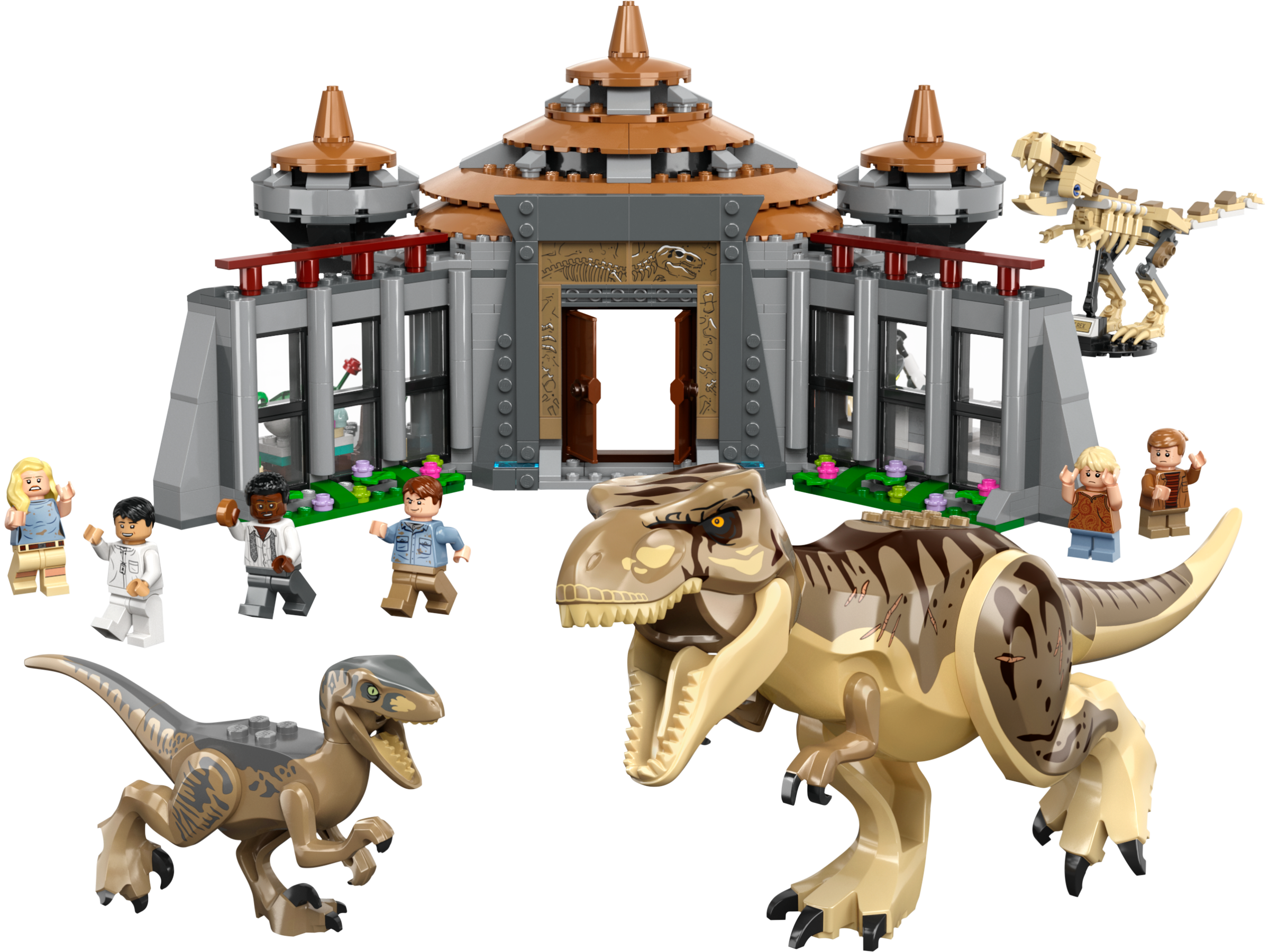 Visitor Center: T. rex &amp; Raptor Attack