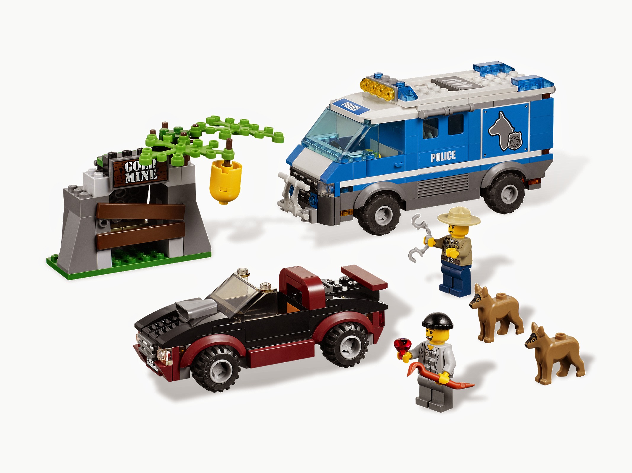 Police Dog Van