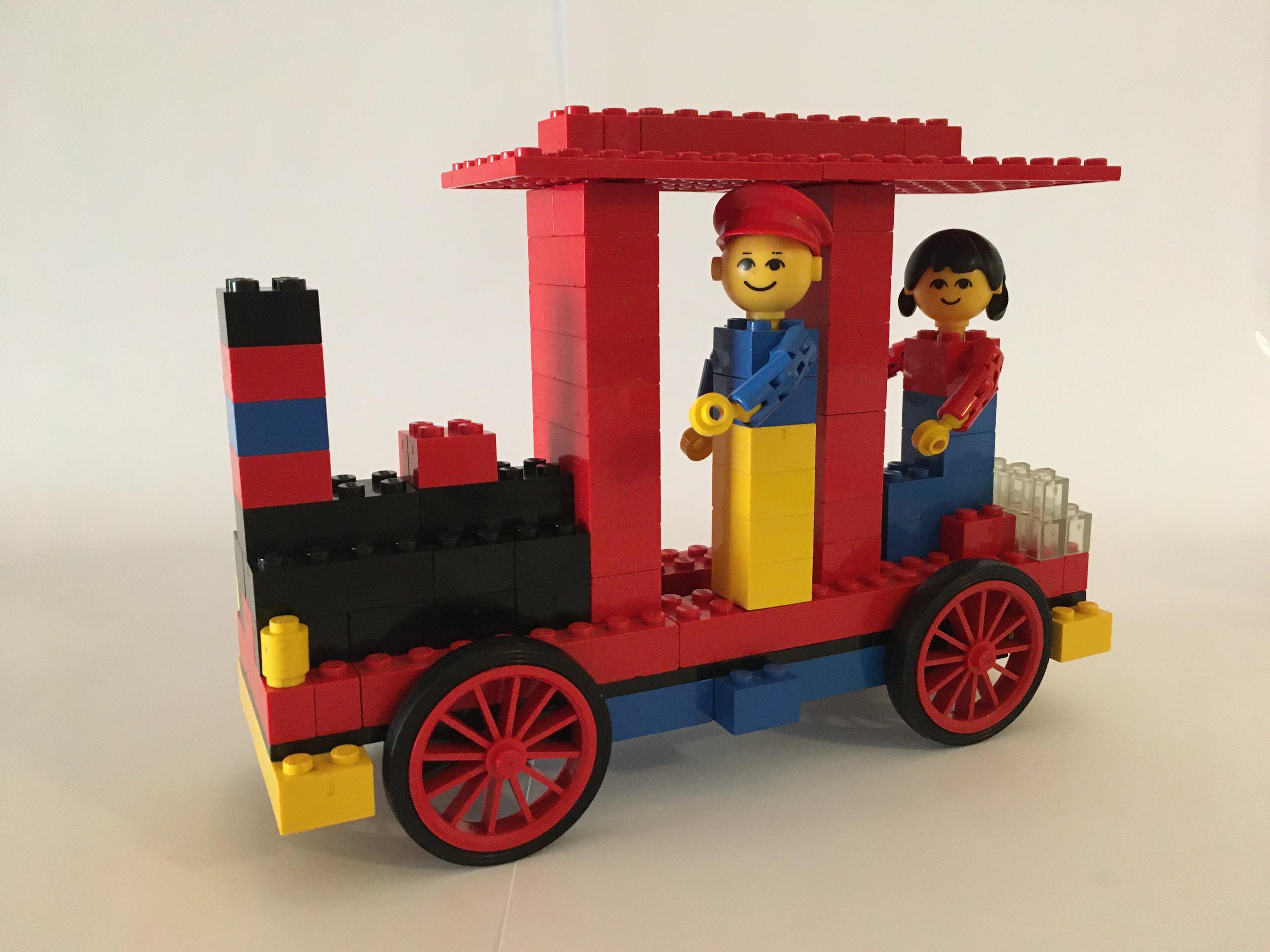 Locomotive with Driver &amp; Passenger