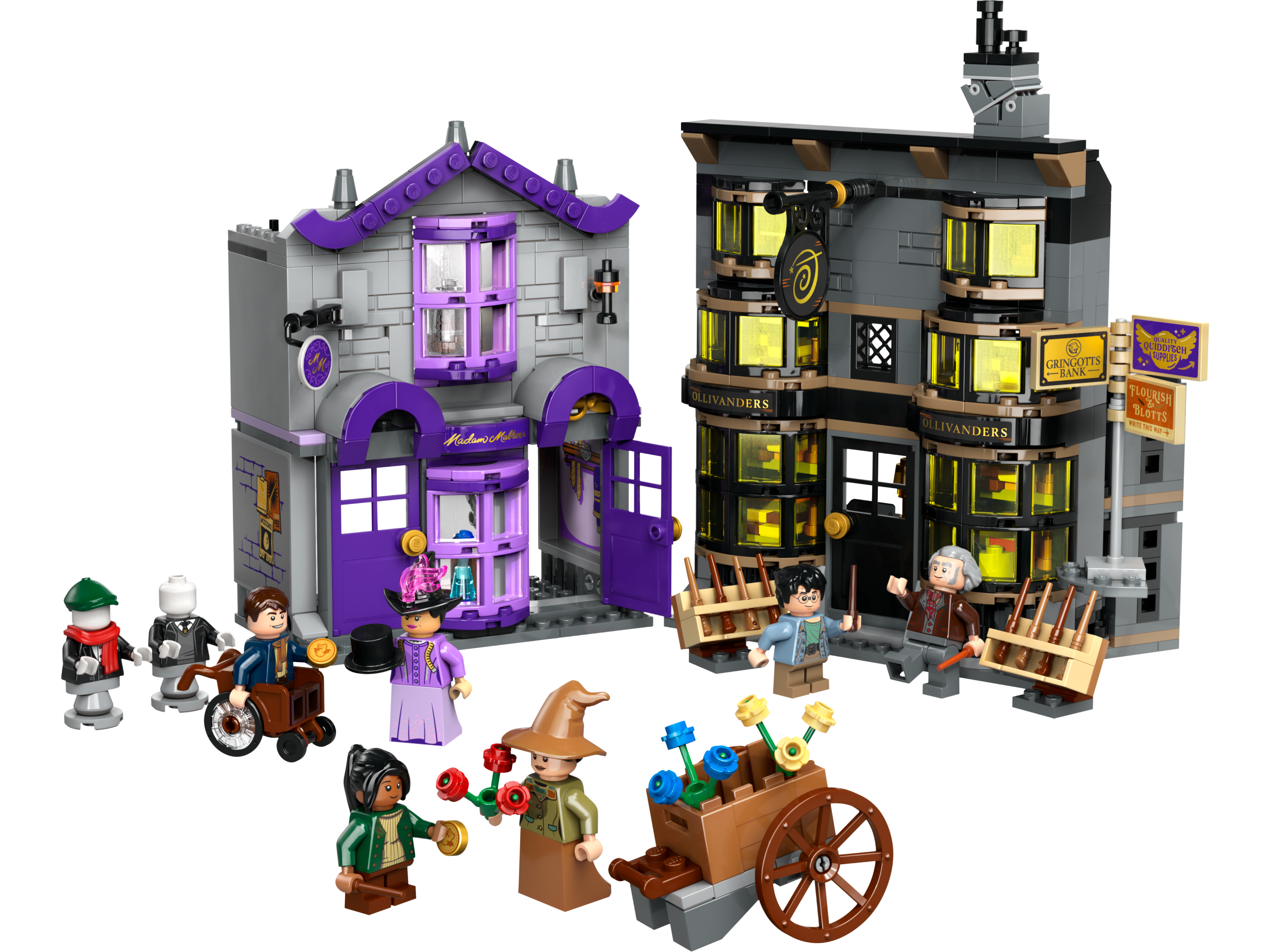 Ollivanders &amp; Madam Malkin’s Robes