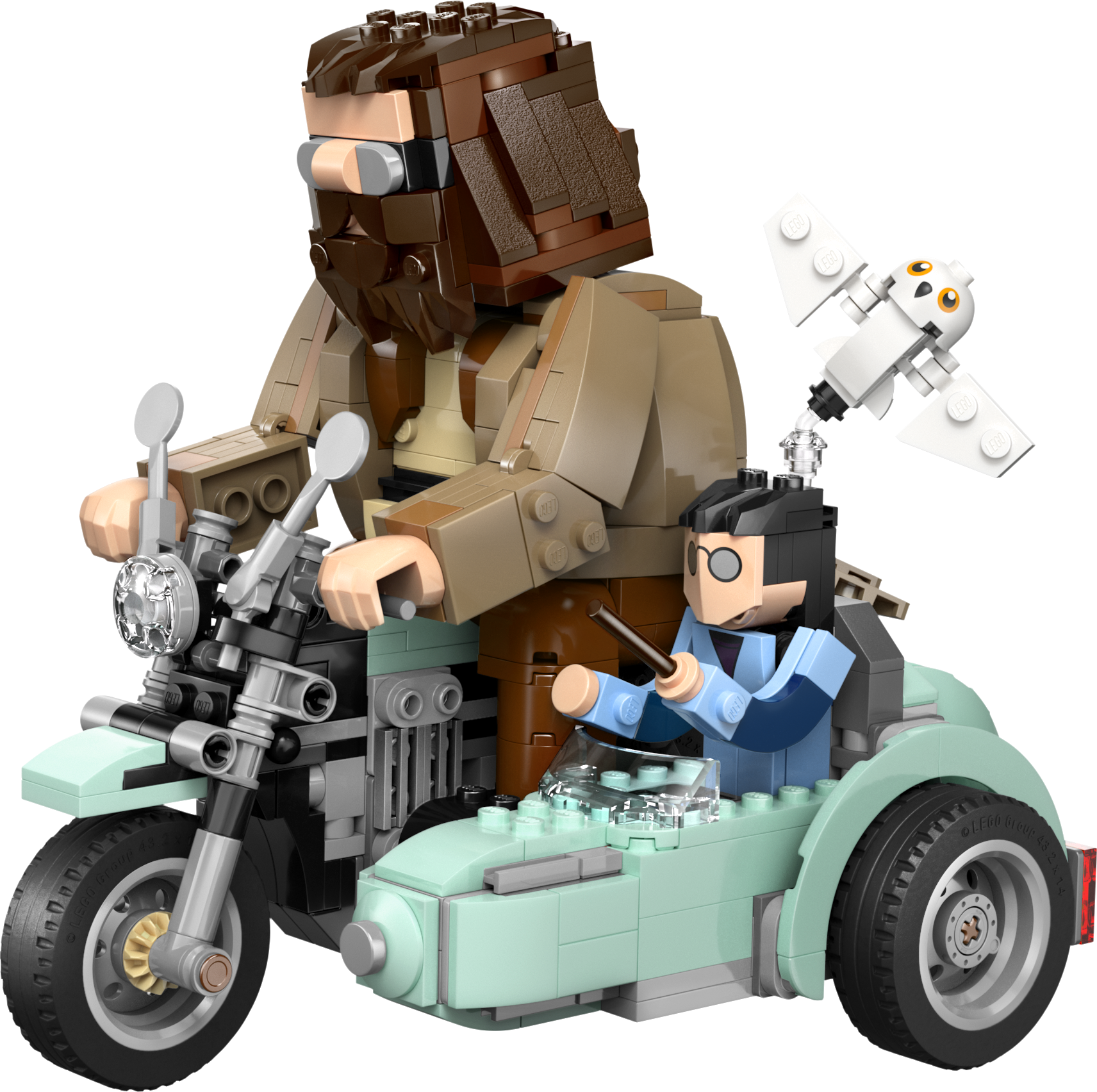 Hagrid &amp; Harry's Motorcycle Ride