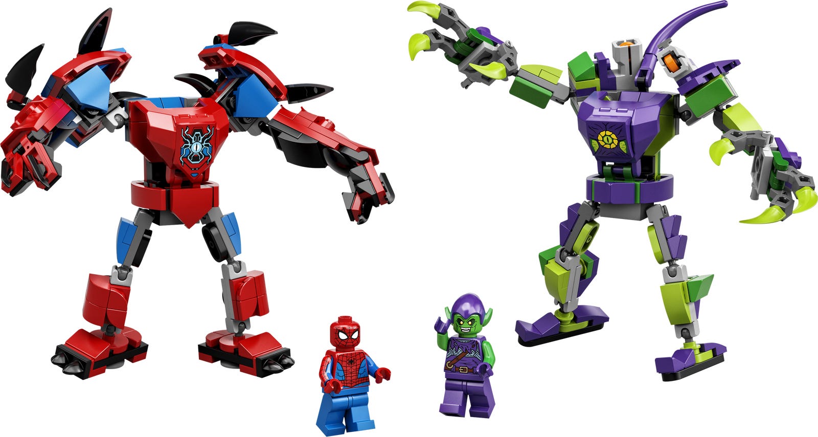 Spider-Man &amp; Green Goblin Mech Battle