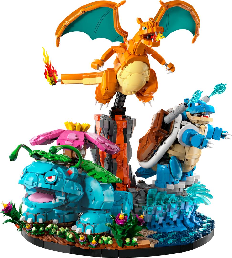 Florizarre, Dracaufeu et Tortank