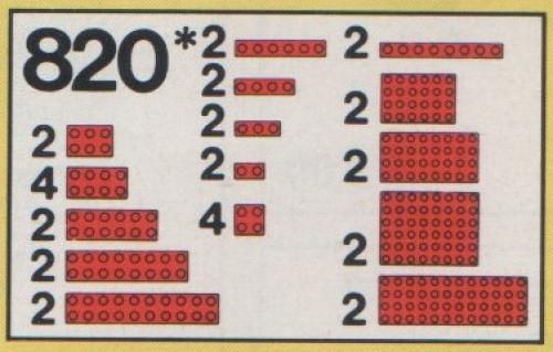 Parts Pack, Red Plates