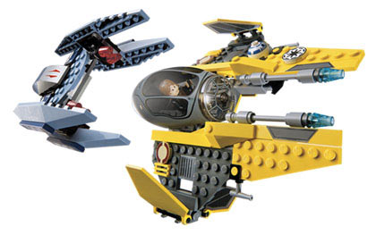 Jedi Starfighter &amp; Vulture Droid