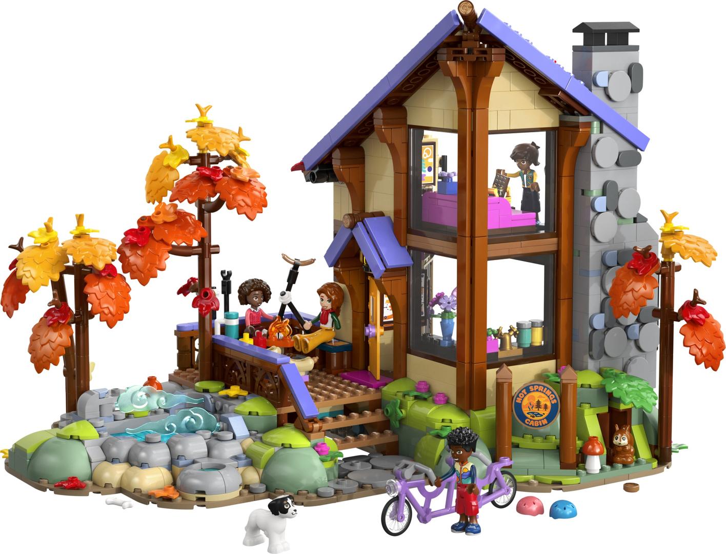 Cozy Fall Forest Cabin