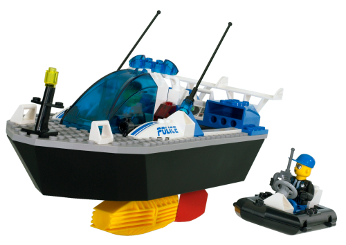 Turbo-Charged Police Boat
