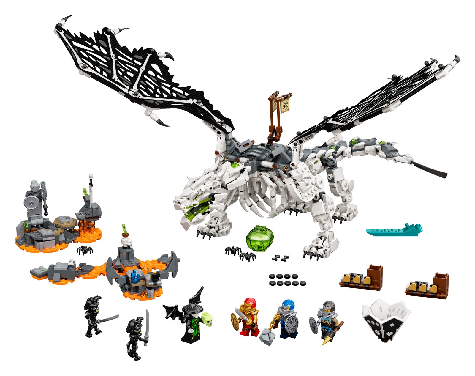 Skull Sorcerer's Dragon