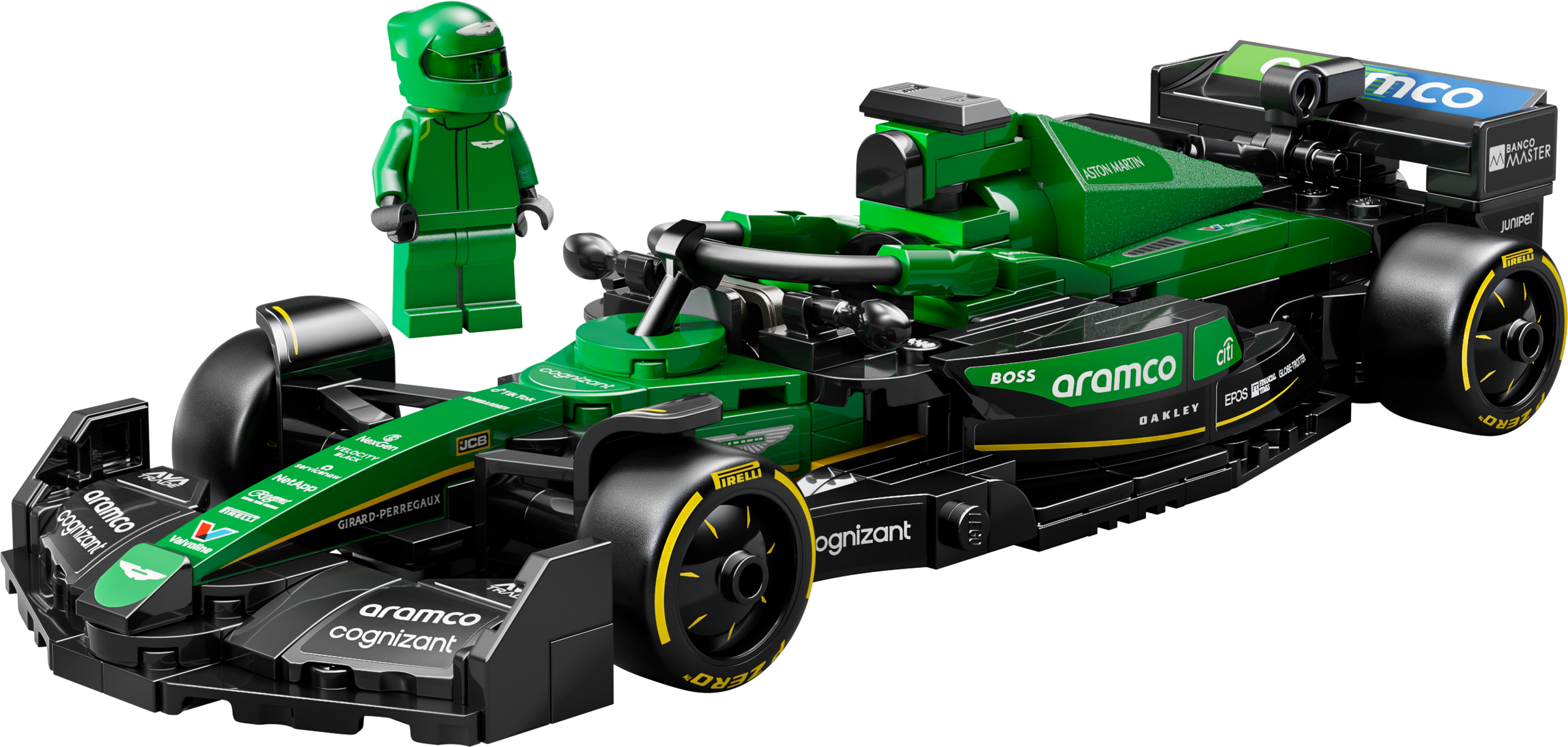 Aston Martin Aramco F1 AMR24 Race Car