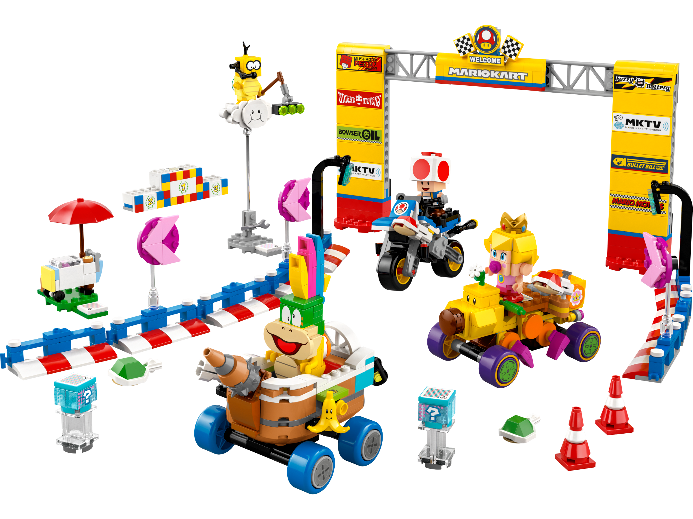 Mario Kart - Baby Peach &amp; Grand Prix Set