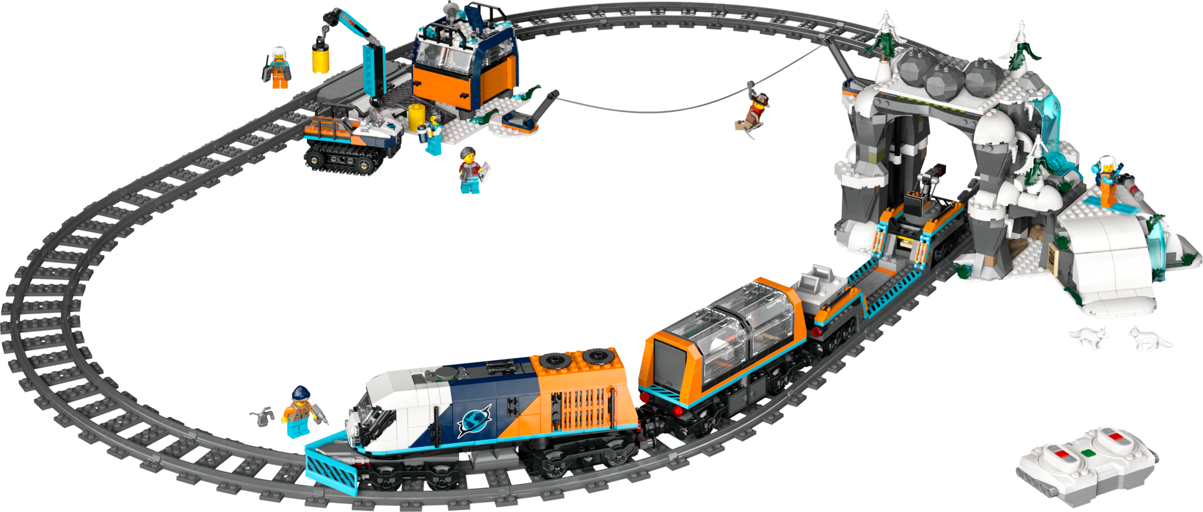 Explorers' Arctic Polar Express Train