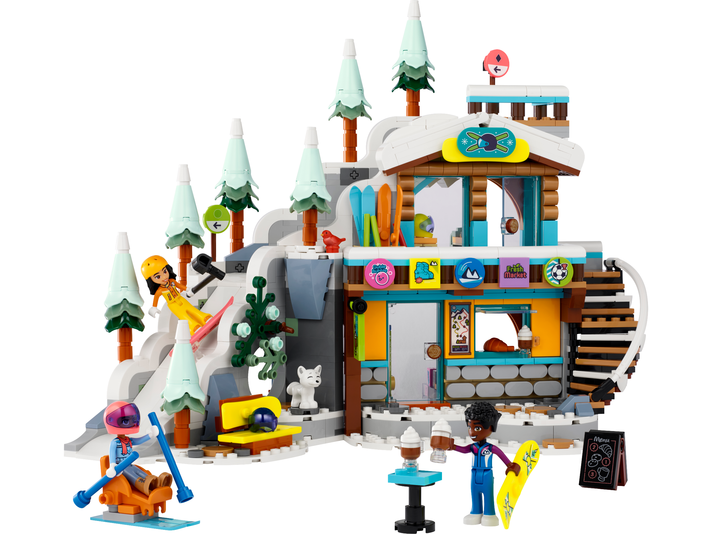 Holiday Ski Slope and Café