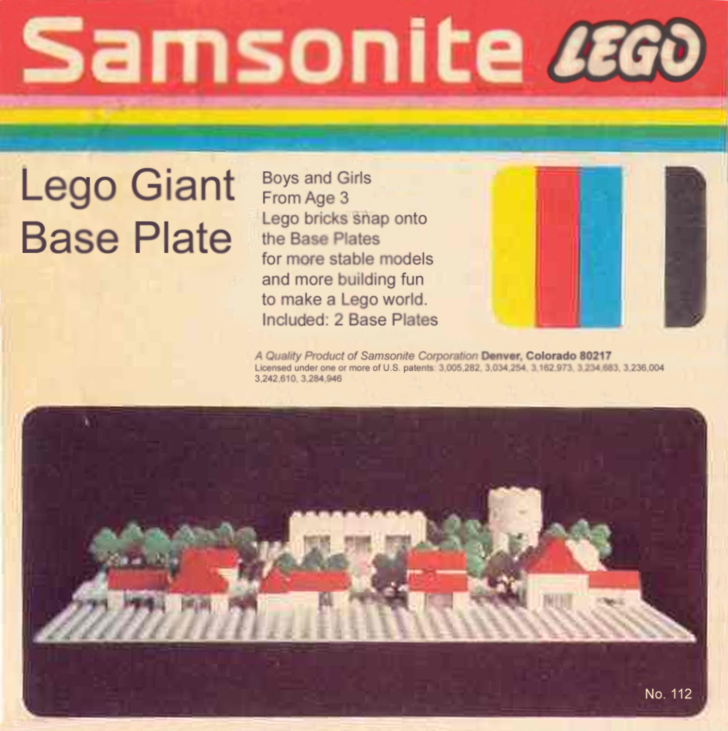 2 40 x 40 Baseplates
