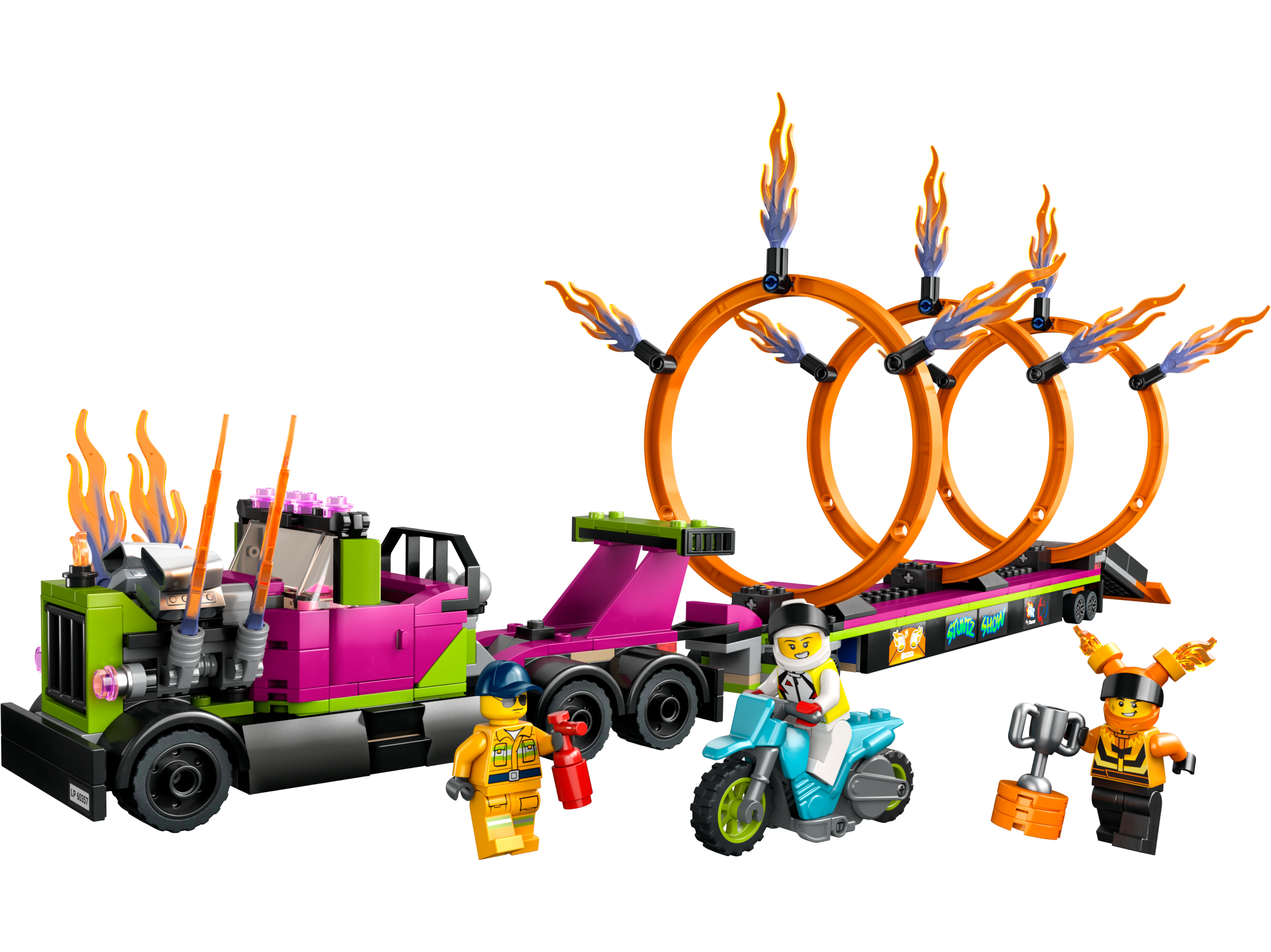 Stunt Truck &amp; Ring of Fire Challenge