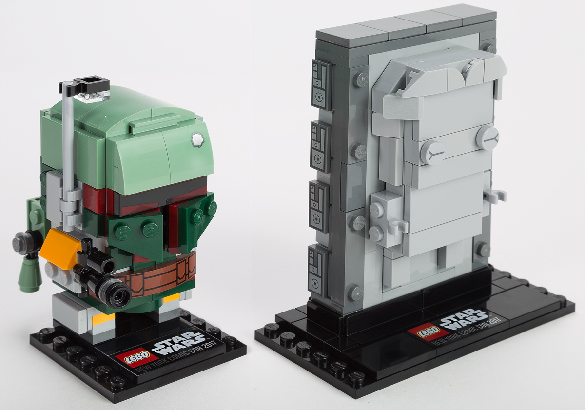 Boba Fett &amp; Han Solo in Carbonite