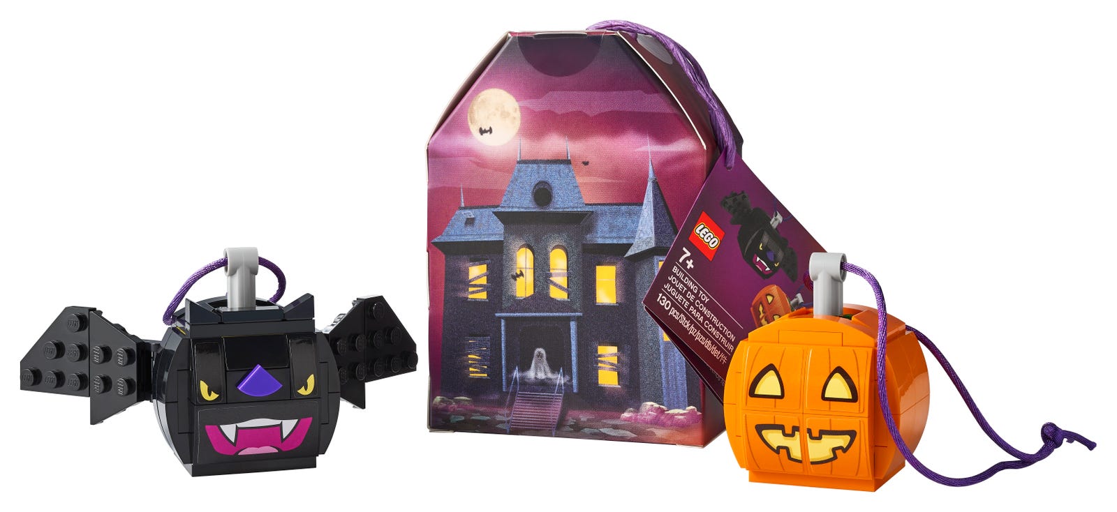 Pumpkin &amp; Bat Duo