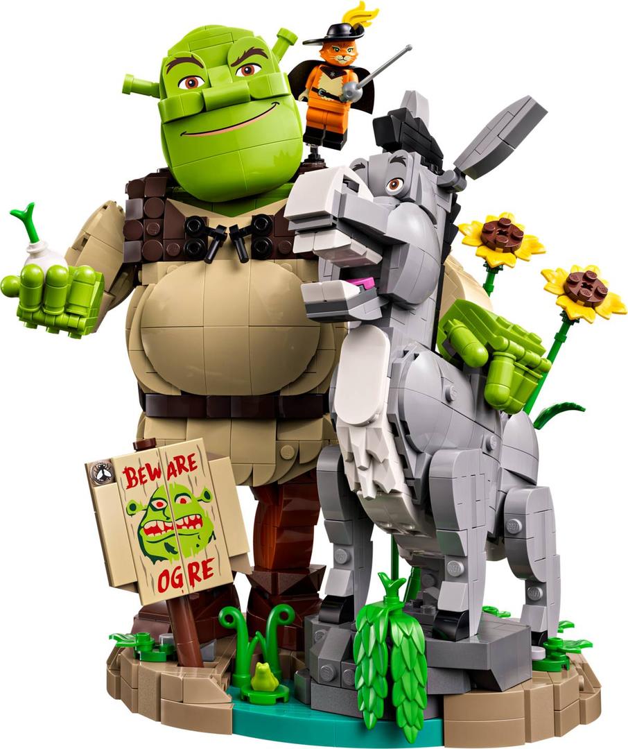 Shrek, Donkey &amp; Puss in Boots